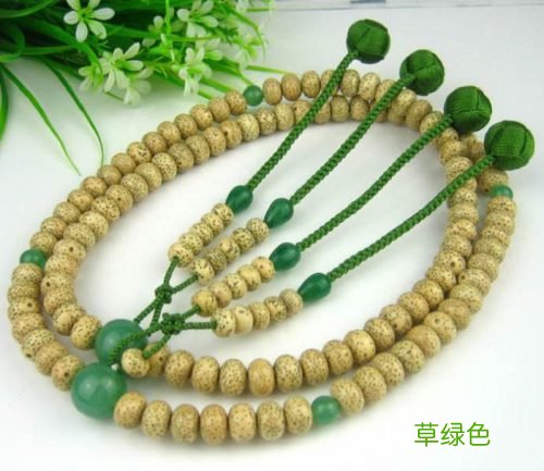 双佛头佛珠 双三通佛珠手串穿法