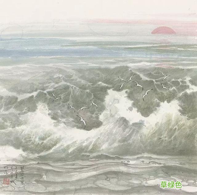 海纳百川有容乃大——中国海洋画派创始人宋明远作品选 宋明远名字