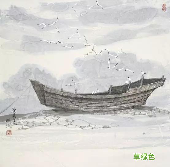 海纳百川有容乃大——中国海洋画派创始人宋明远作品选 宋明远名字