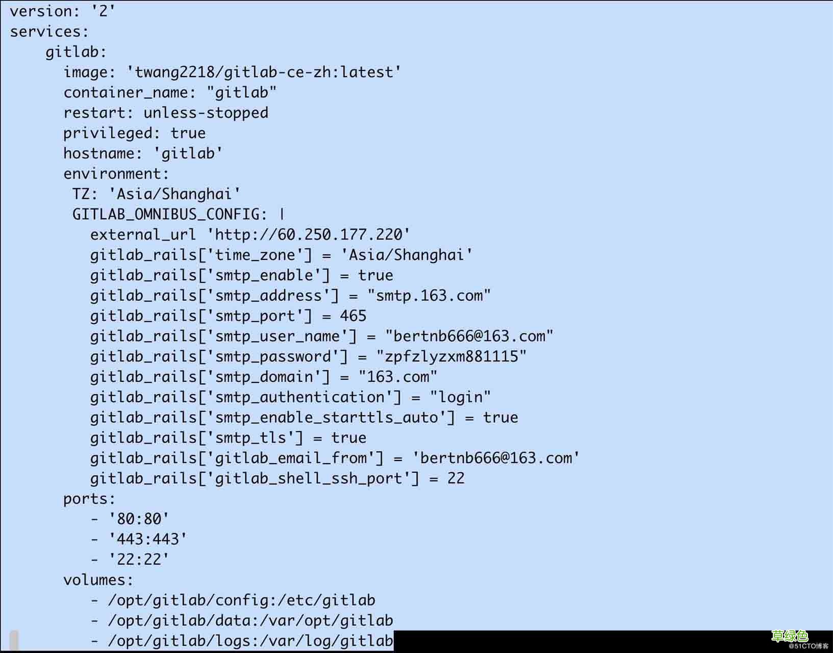 Docker-compose一键部署gitlab中文版的方法步骤