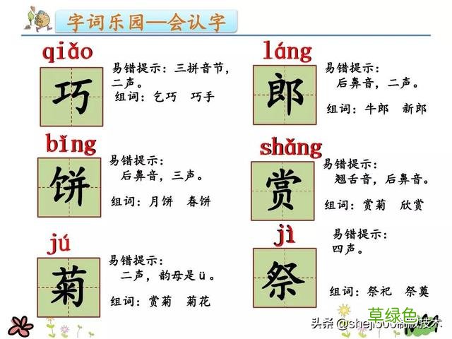 【微课堂】部编语文二年级下册识字2、传统节日知识要点 宵的笔画怎么写