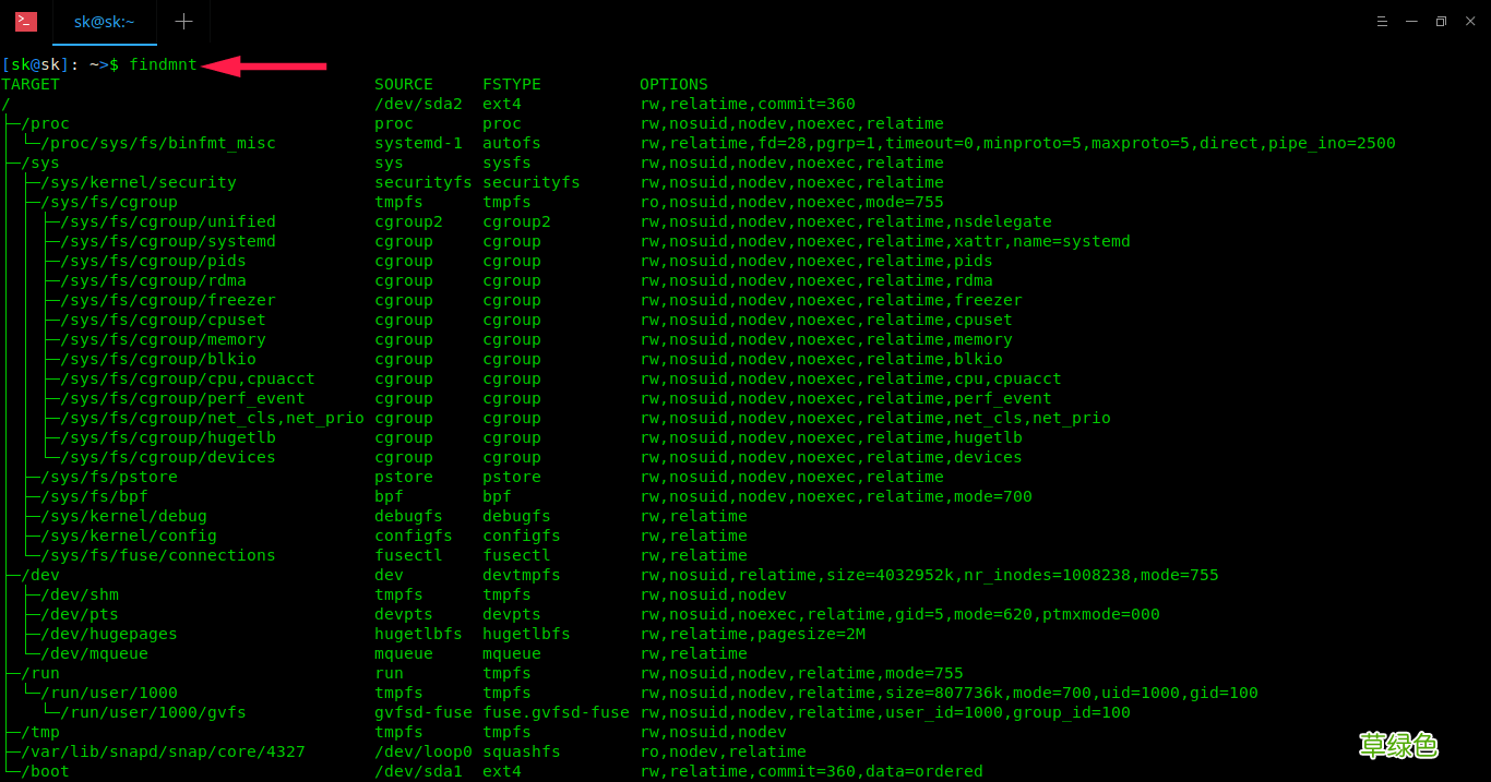 Linux中如何查看已挂载的文件系统类型详解