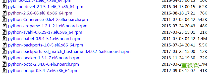 关于CentOs系统自带python和yum卸载后的解决办法