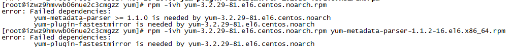 关于CentOs系统自带python和yum卸载后的解决办法