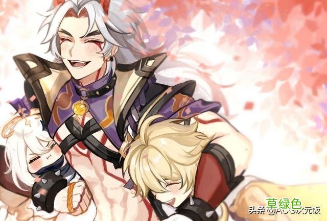 原神五郎和一斗刚公布就在国外火了，柴犬和孩子王？二创已有一堆 带荒的名字