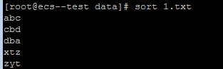 Linux文本处理命令sort详解