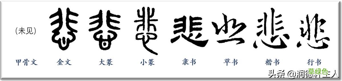 越原始，越深刻 – 重新理解汉字本义 │“悲”天悯人 悲是什么字