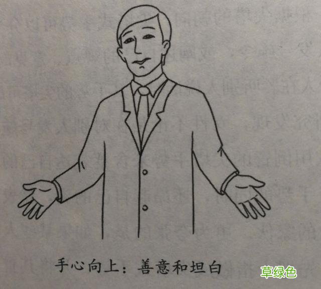 读懂身体语言第一期——手势 手心指什么