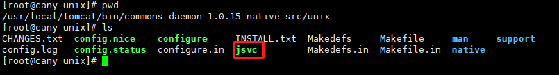 使用普通用户运行 使用 jsvc 启动tomcat的方法