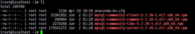 centos7使用rpm安装mysql5.7的教程图解