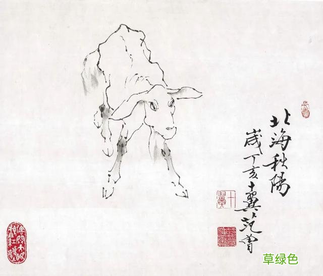 范曾的《生肖图》，看看你的生肖是什么样的 文人什么生肖