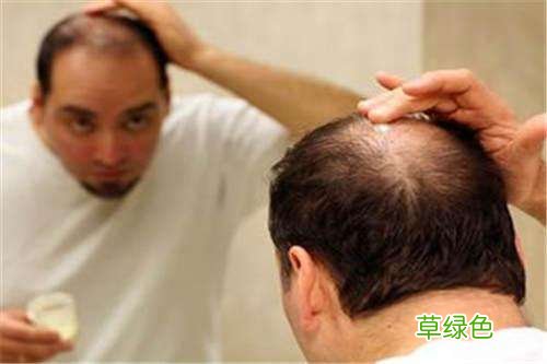 女性秃脱发图片-宫颈癌脱发长痘