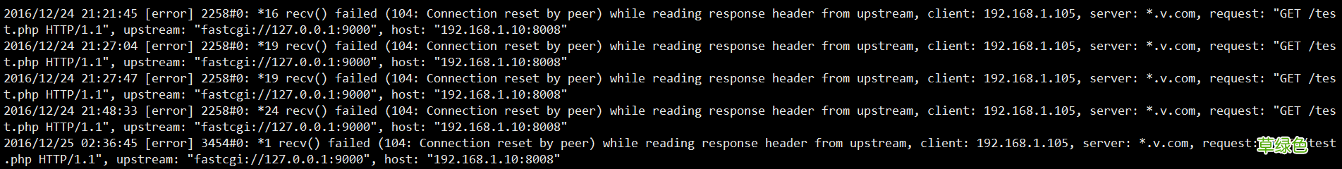 深入分析nginx+php-fpm服务HTTP状态码502