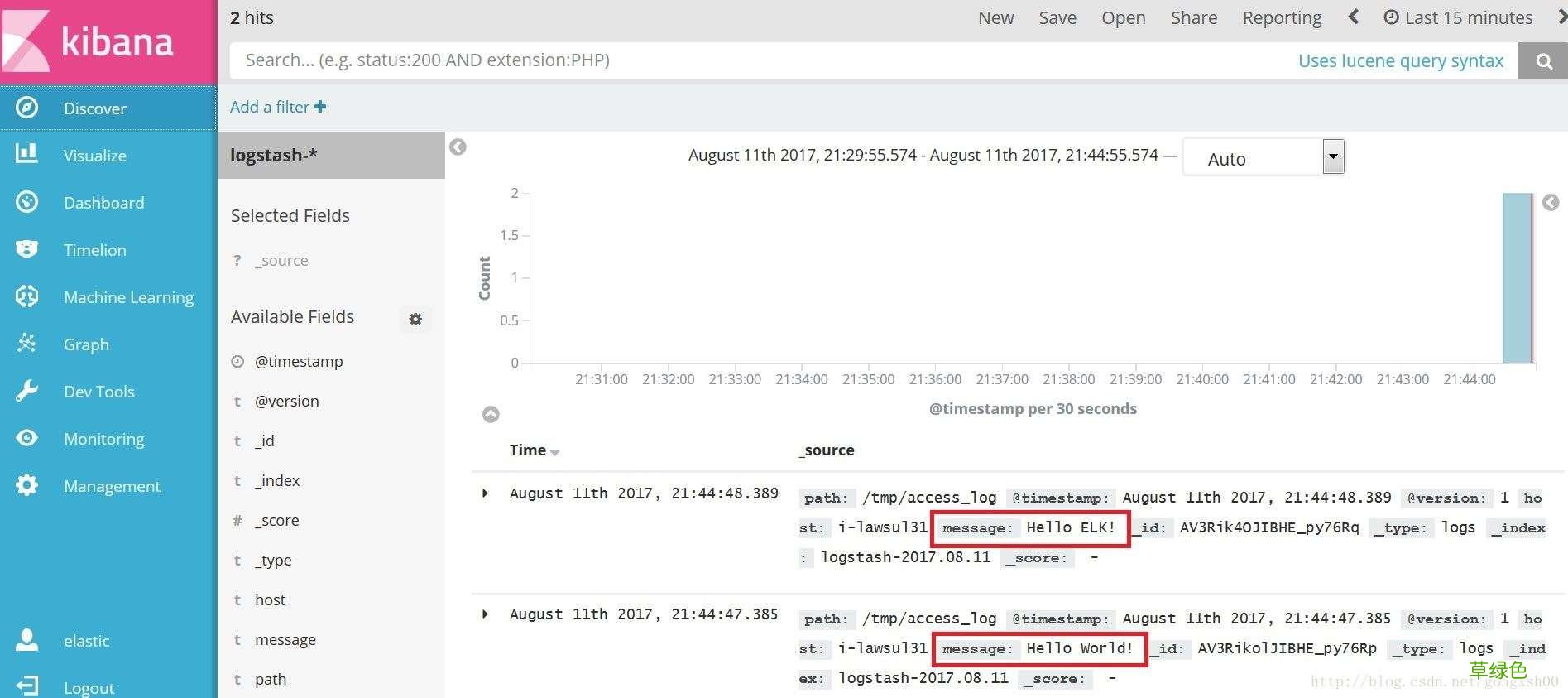 最新5.5.1版本 详解使用Docker快速部署ELK环境