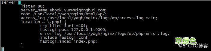 使用nginx配置基于域名的虚拟主机实现?