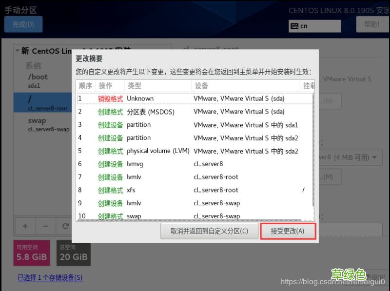 中文图形化模式 VMware安装Centos8系统的教程图解