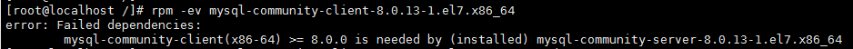 Linux下卸载MySQL8.0版本的操作方法