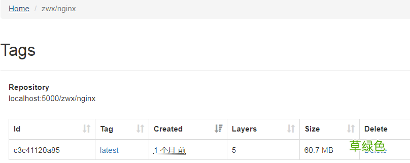 Docker私有仓库的搭建和界面化管理详解