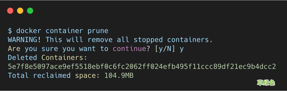 如何清理 Docker 占用的磁盘空间的方法
