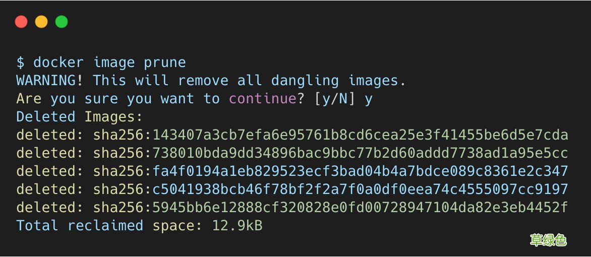 如何清理 Docker 占用的磁盘空间的方法