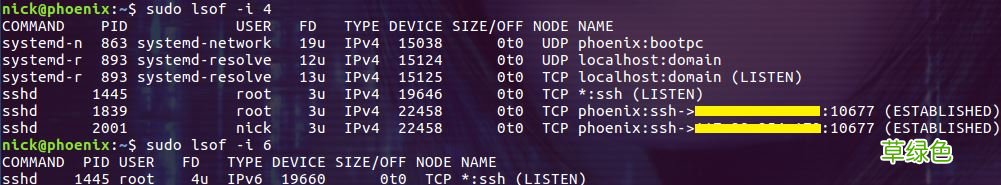 Linux lsof命令使用详解