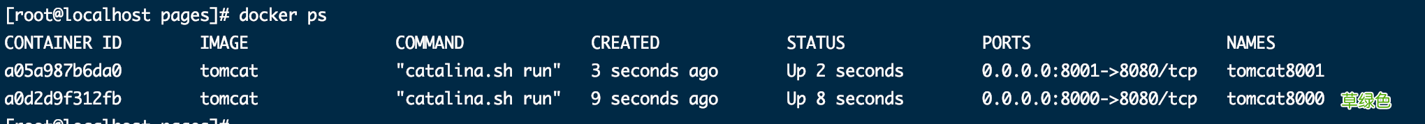 Docker Volumn容器间共享数据的实现