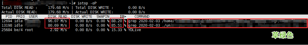 Linux 查看磁盘IO并找出占用IO读写很高的进程