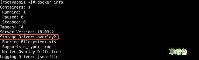 Docker镜像存储overlayfs的使用