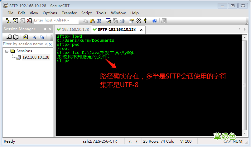 基于SecureCRT向远程Linux主机上传下载文件步骤图解