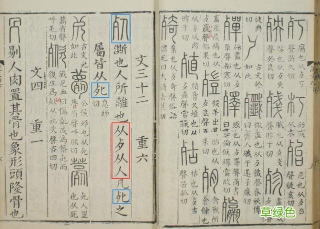 “死”字里有个“夕”，是不是“夕”多了就会害死人？ -[是什么字