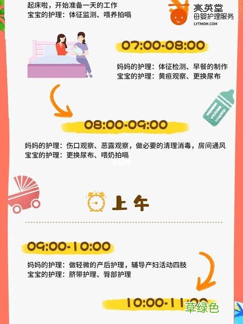 月嫂一天的工作流程安排 月嫂一天的工作流程10小时