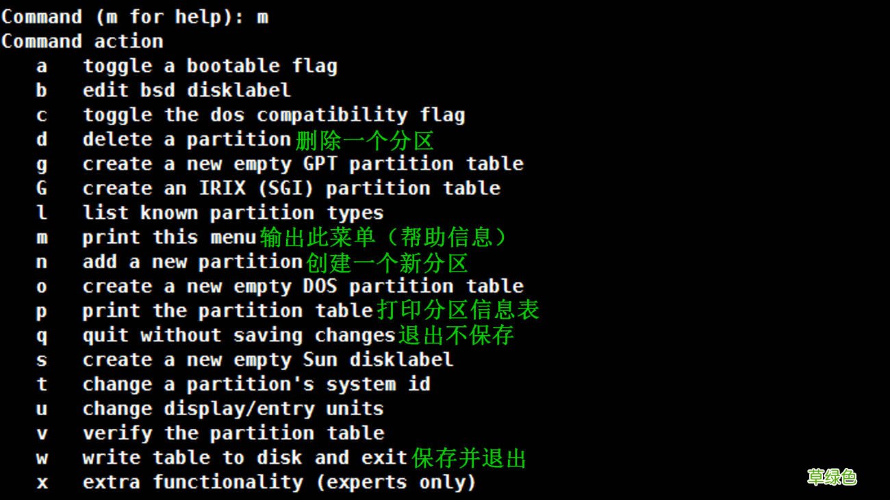 Linux使用fdisk实现磁盘分区过程图解