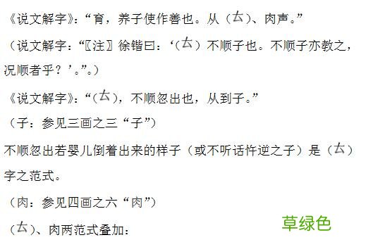 常用字范式之三十七 付加什么字