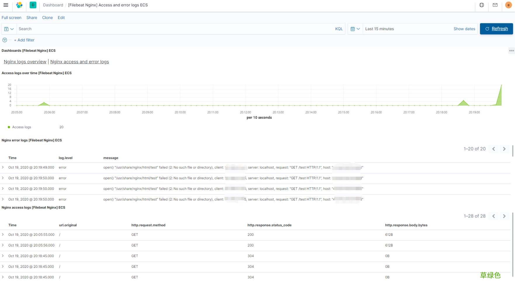 Filebeat 采集 Nginx 日志的方法