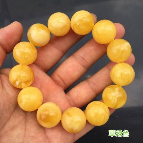 树脂蜜蜡 合成蜜蜡 仿品琥珀的识别