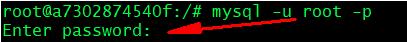 连接docker里面的mysql失败解决方法