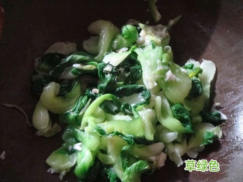 海米油菜的做法视频 海米油菜的做法