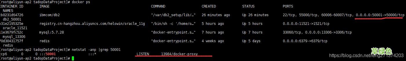 docker-compose安装db2数据库操作