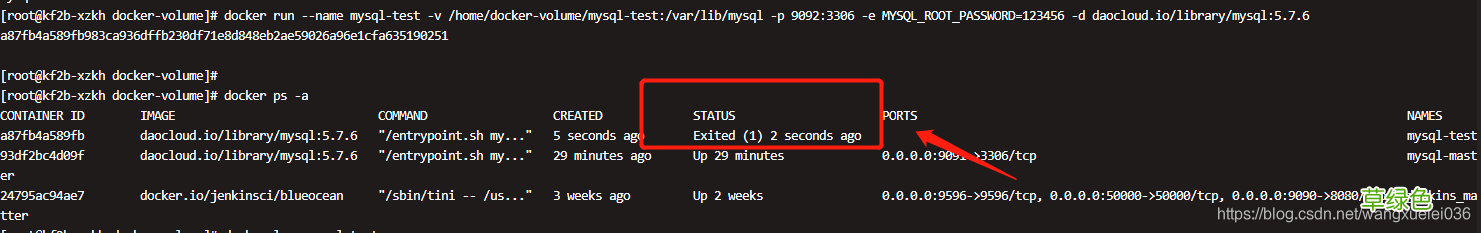 docker 查看容器日志命令的实现