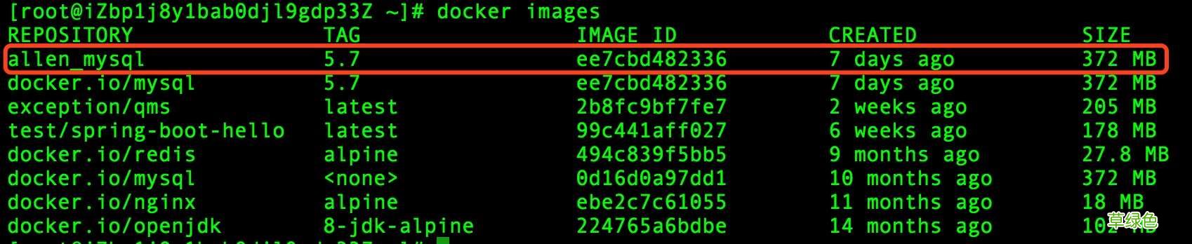 Docker 查看镜像信息的方法