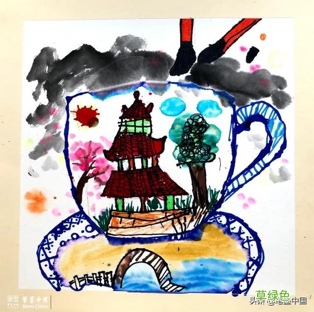 笔墨中国第七届微展：童扬国际艺术教育 博晗什么意思