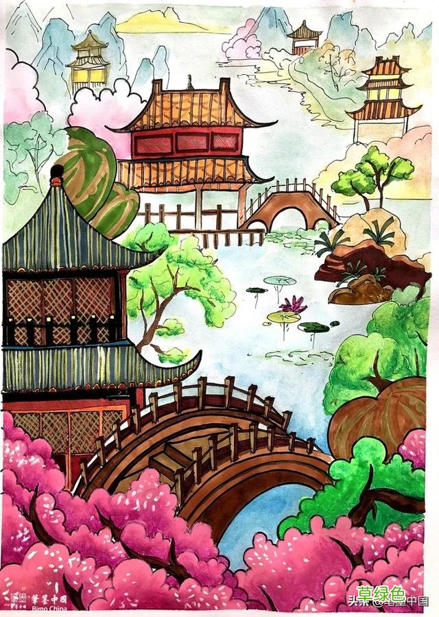 笔墨中国第七届微展：童扬国际艺术教育 博晗什么意思