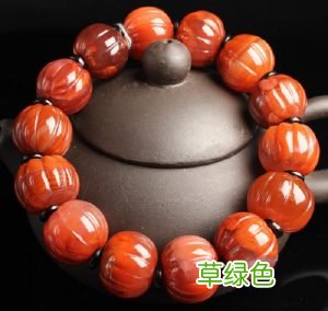 南瓜珠手串的寓意与功效