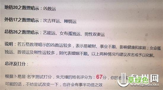 姓名测分高等于“命好”？“马云”刚过及格线 名字测八字