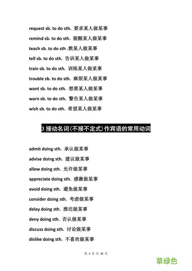 全了！高中英语必背的单词短语，都在这，一目了然 全字英文怎么写
