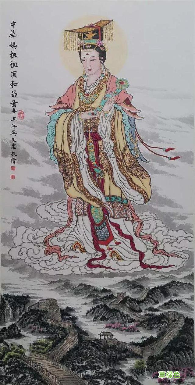 天庭十二圣母,人间的守护神 圣的名字
