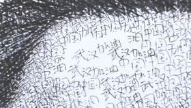 牛！他用10000字画出袁隆平、钟南山，人民日报点赞，明星也争相收藏…… 图画的名字