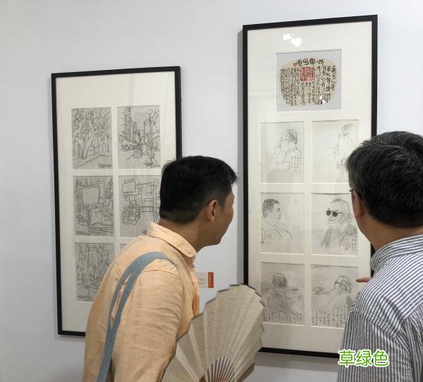 “庚子艺事展”：从尚长荣韩羽到九龄学生，以艺事记录疫事 嘉展名字