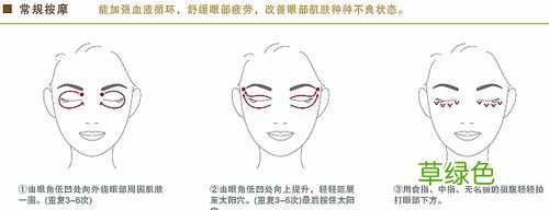 眼霜怎么用才正确方法图片 如何正确使用眼霜