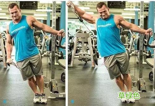 三角肌锻炼方法图解 三角肌锻炼方法